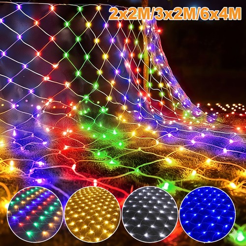 Christmas net lights - christmas,
