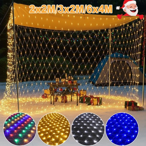 Led string fairy net lights - led,
