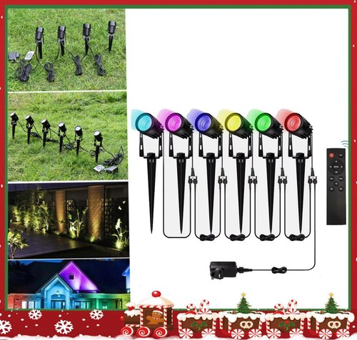 Waterproof rgb garden lights - rgb,